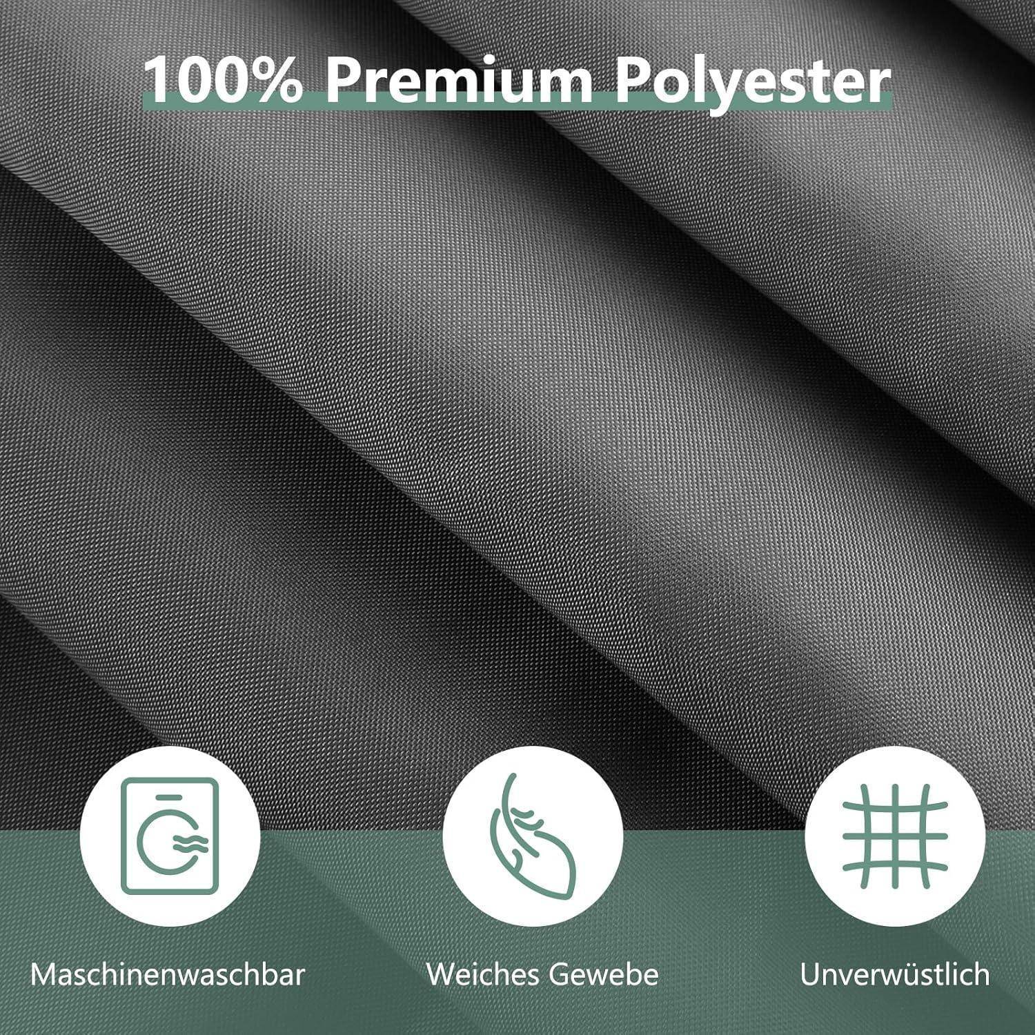 Duschvorhang 180x220 Anti-schimmel PVC Textil Wasserabweisend
