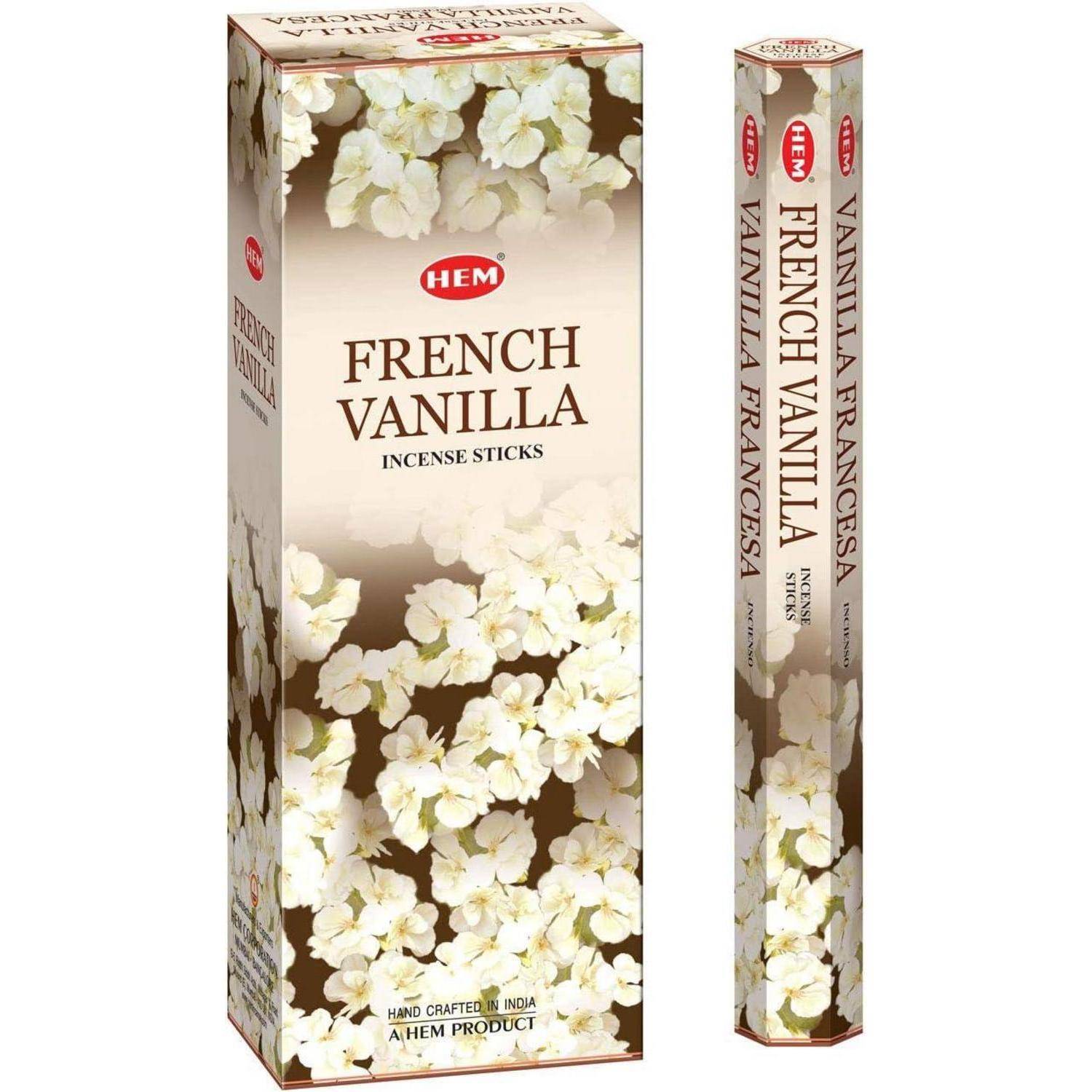 Räucherstäbchen French Vanilla 120 Sticks Französische Vanille