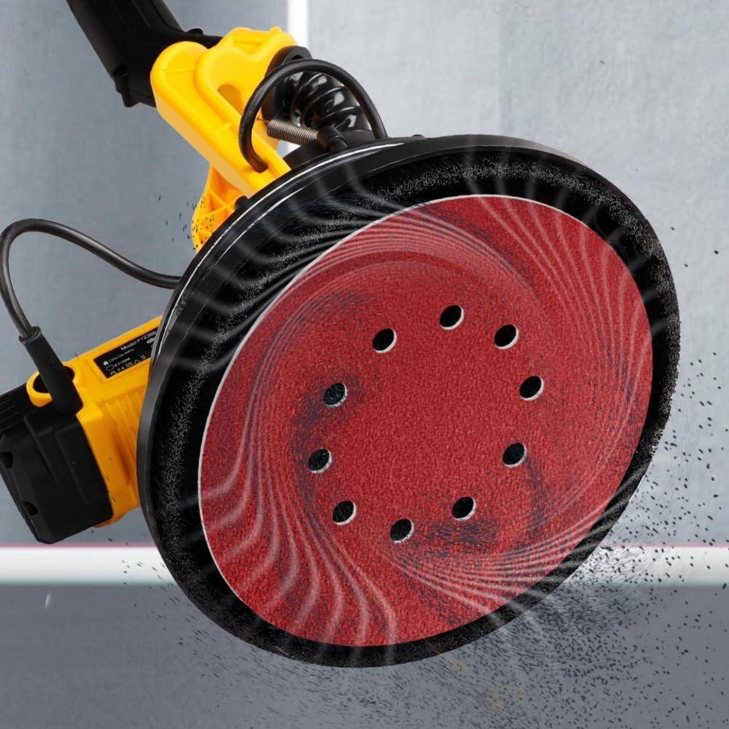 Schleifscheiben 225 mm 10 Loch Klett 25 Stück P60/80/120/150/180