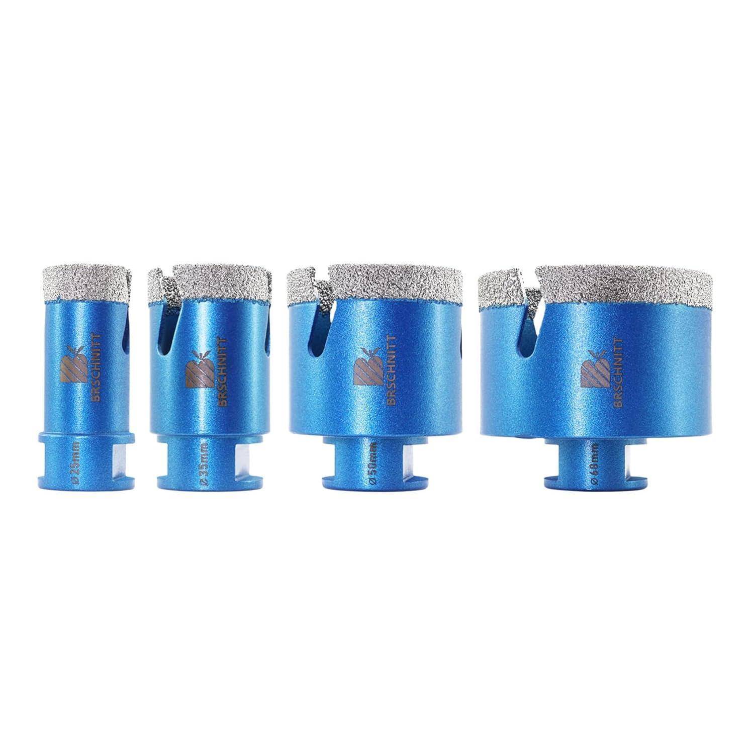 Diamantkernbohrer Set 25 35 50 68mm M14 Fliesen Keramik size8 4