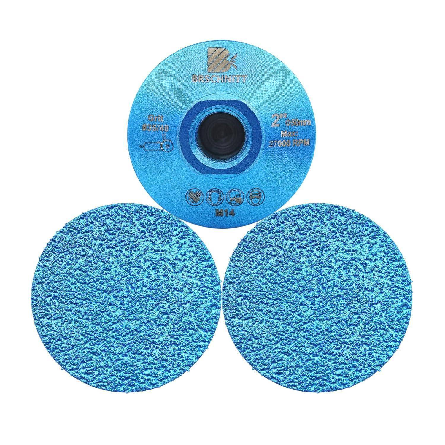 Diamantschleiftopf 50mm M14 35 40 Fliesen Granit Marmor 50mm(#35 40) 3