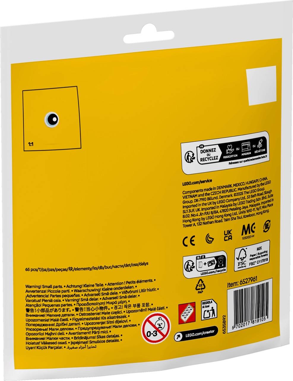 LEGO® 30690 Creator - Malspaß mit Osterei und Küken (Recruitment Bag)