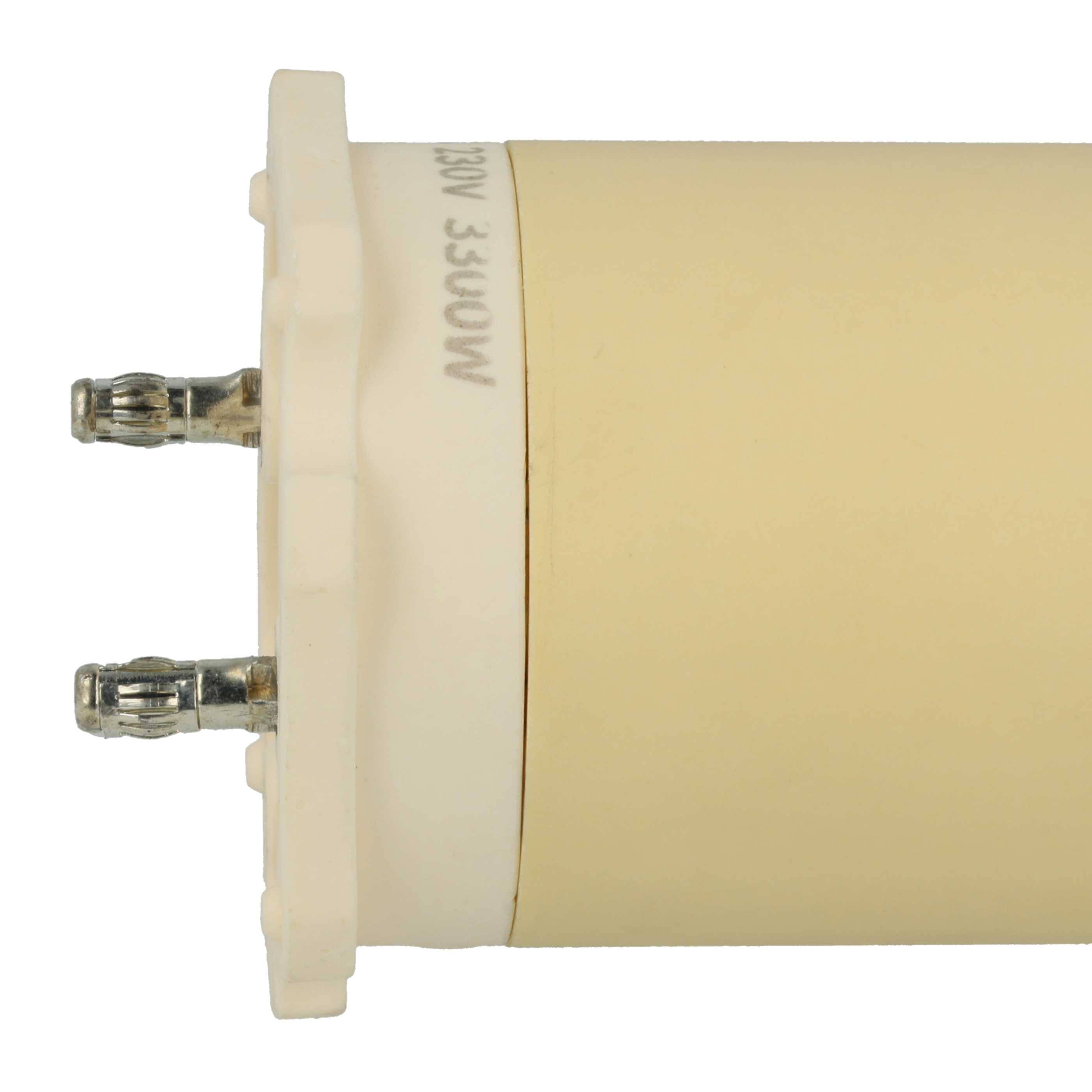 vhbw 2x Heizelement kompatibel mit Leister Electron ST, Electron, Hemtek ST Heißluftschweißpistole - 3300 W, Keramik Heizkern, 4,4 x 8,6 cm