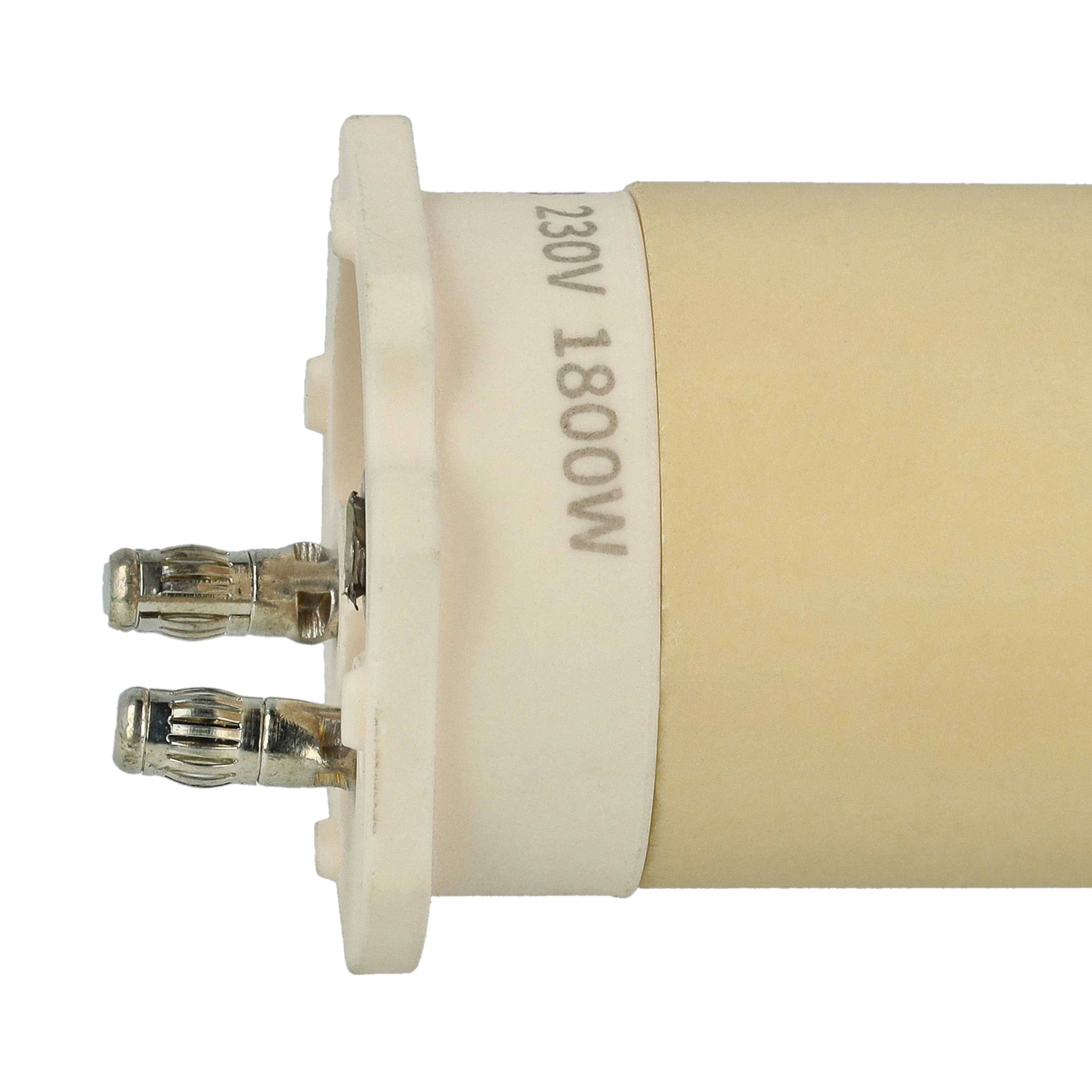 vhbw 2x Heizelement Ersatz für Leister 115.513 für Heißluftschweißpistole - 1800 W, Keramik Heizkern, 3,15 x 6,3 cm