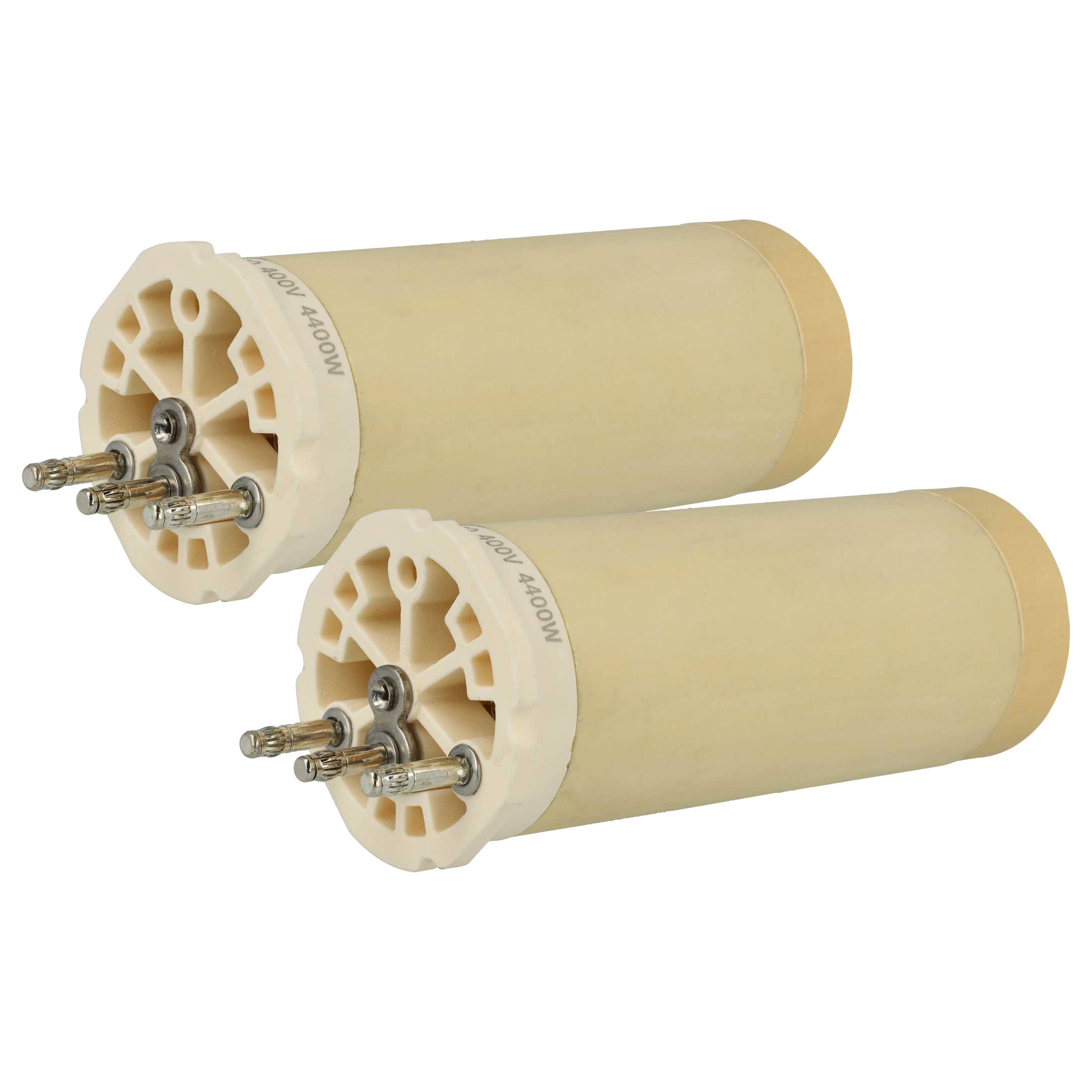 vhbw 2x Heizelement Ersatz für Leister 143.24 für Heißluftschweißpistole - 4400 W, Keramik Heizkern, 4,4 x 11,5 cm