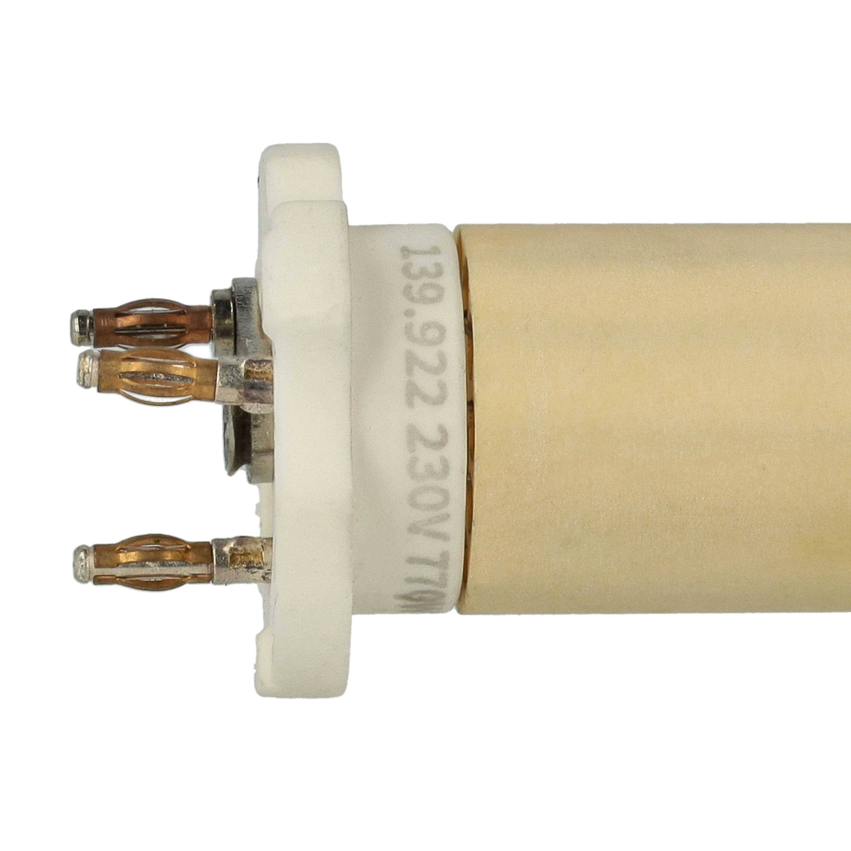 vhbw 2x Heizelement kompatibel mit Leister LHS 15 PREMIUM, CLASSIC, SYSTEM Heißluftschweißpistole - 770 W, Keramik Heizkern, 1,68 x 5,5 cm