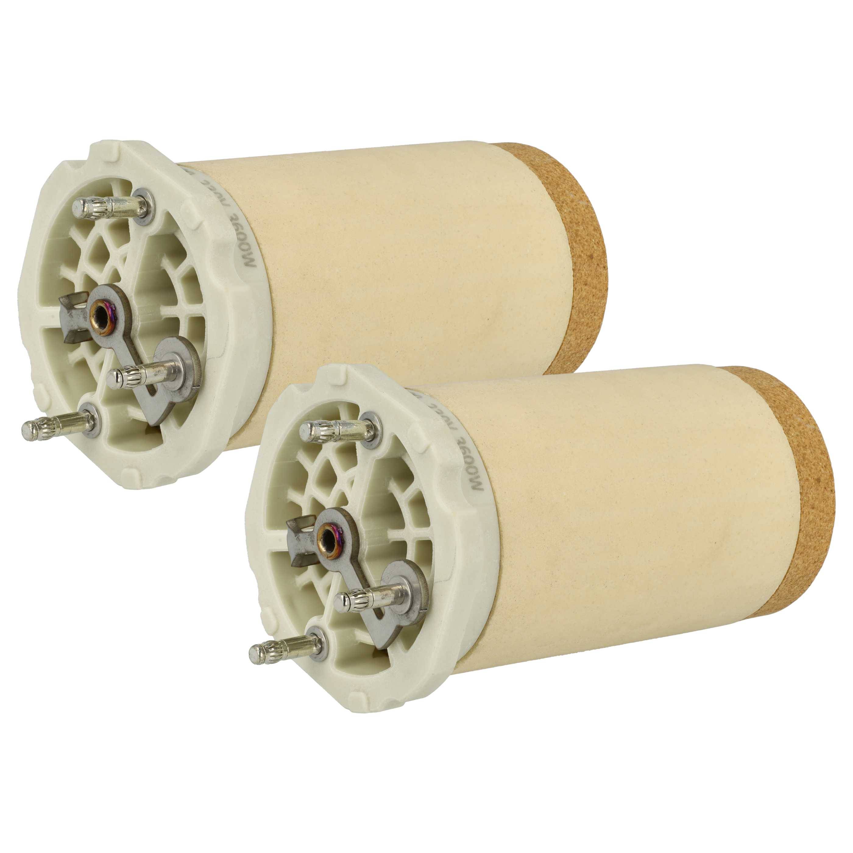 vhbw 2x Heizelement kompatibel mit Leister HOTWIND PREMIUM, SYSTEM Heißluftschweißpistole - 3600 W, Keramik Heizkern, 5,52 x 10,8 cm