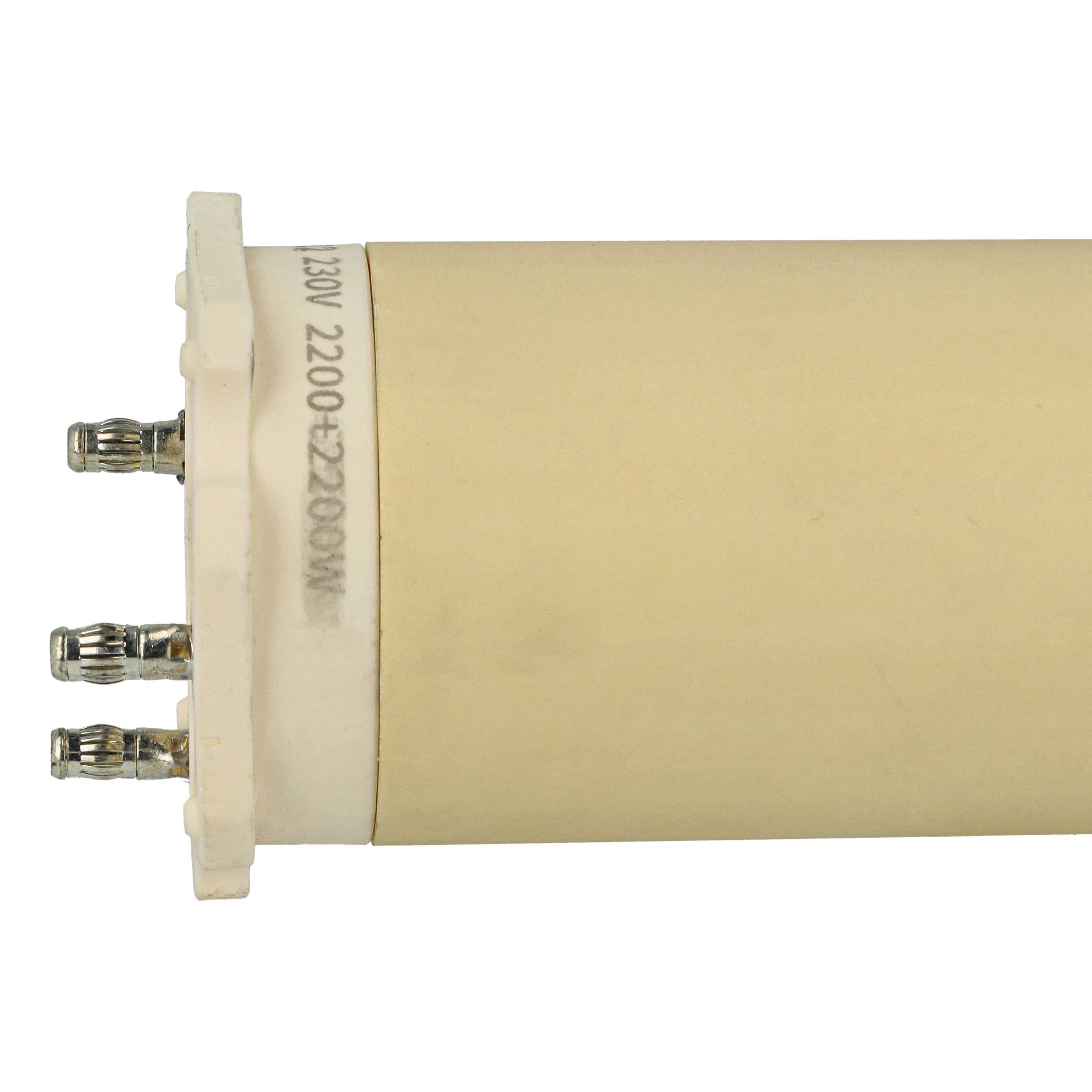 vhbw 2x Heizelement kompatibel mit Leister Variant T1 Heißluftschweißpistole - 4400 W, Keramik Heizkern, 4,45 x 12,6 cm