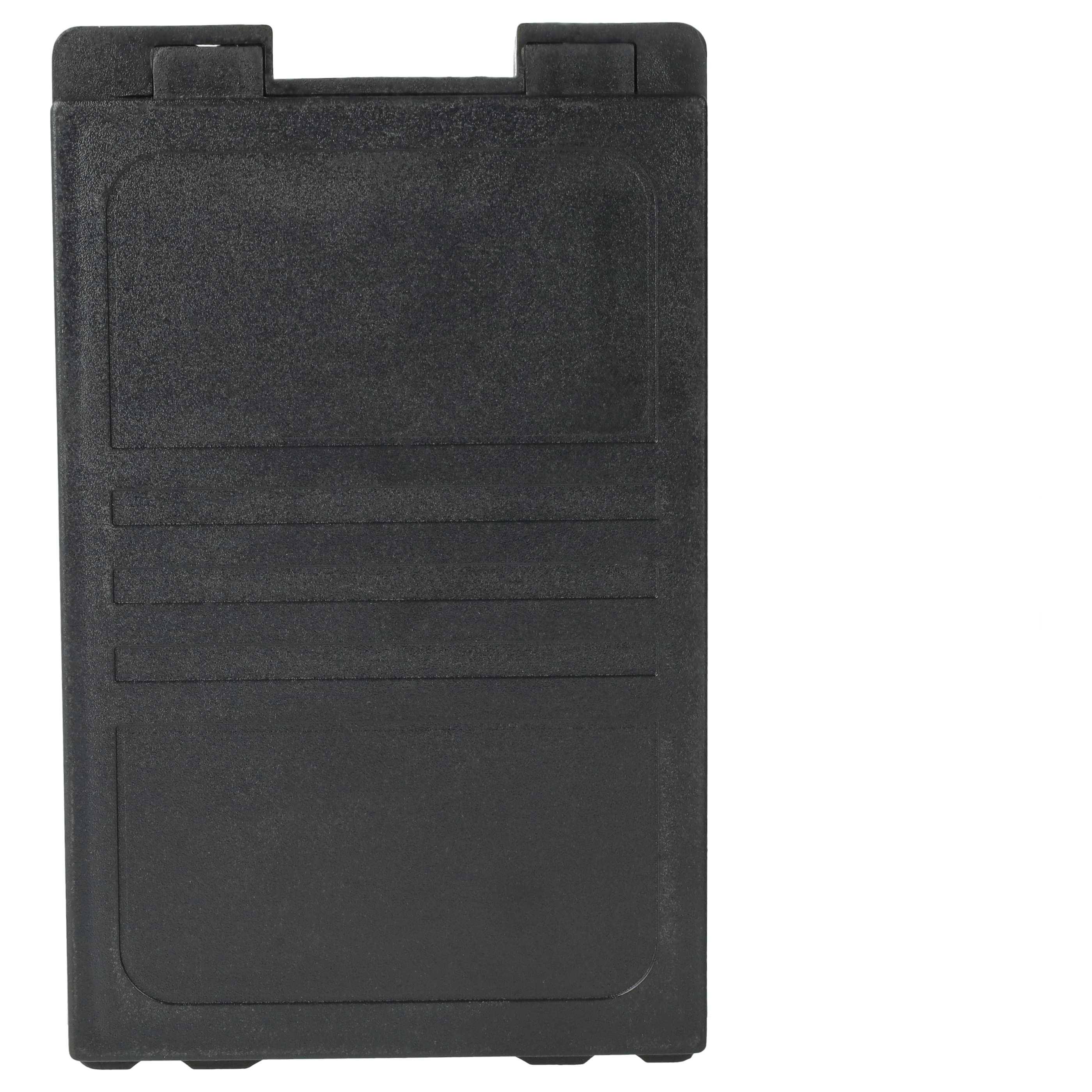 vhbw Akku kompatibel mit Autec UTX97 transmitter, CB71.F, FUA10 Industrie-Funkfernsteuerung Fernbedienung (2300 mAh, 7,2 V, NiMH) - Schwarz