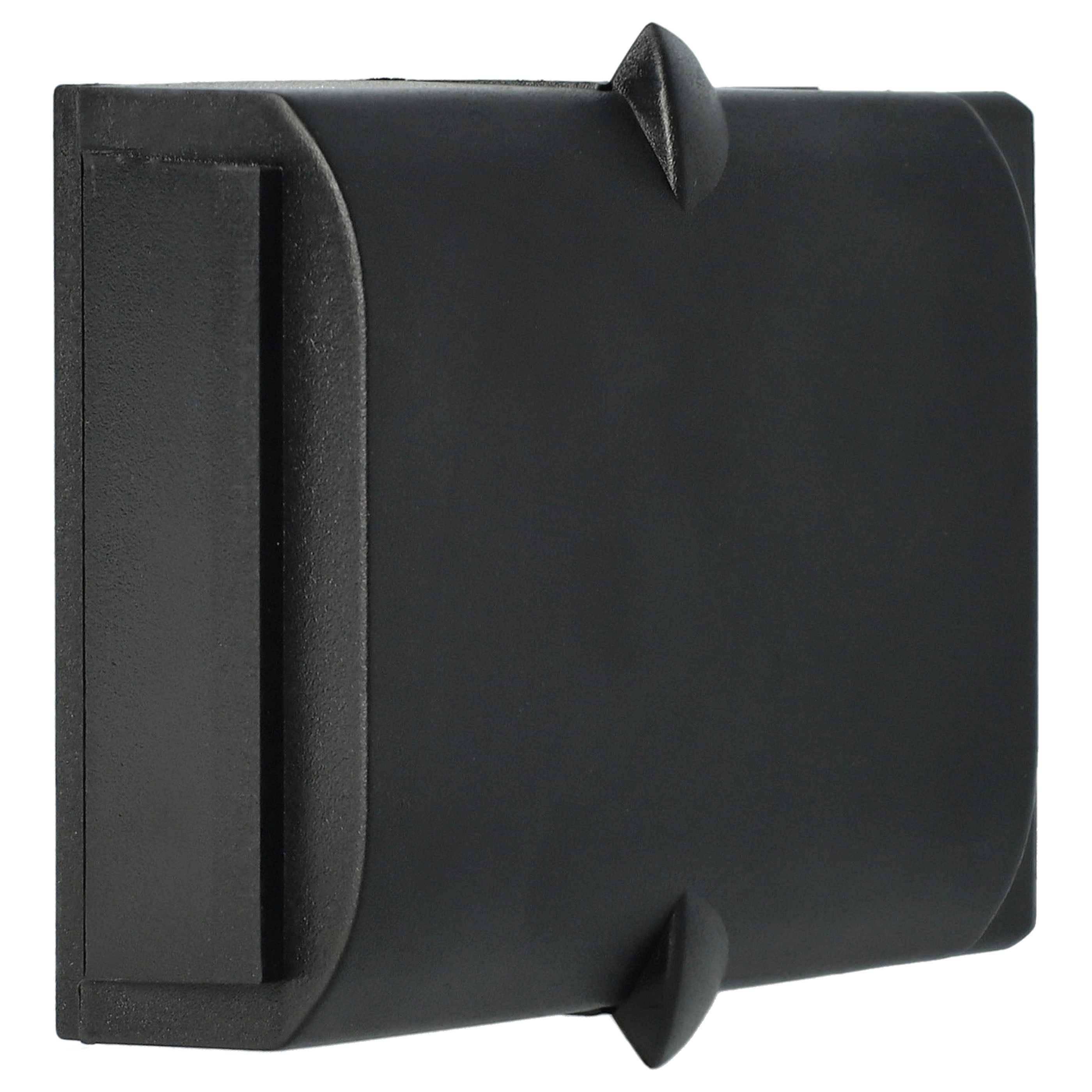 vhbw 5x Akku kompatibel mit Danfoss TM70/2, T72, TM70/1, T71 Industrie-Funkfernsteuerung Fernbedienung (600 mAh, 4,8 V, NiMH) - Schwarz