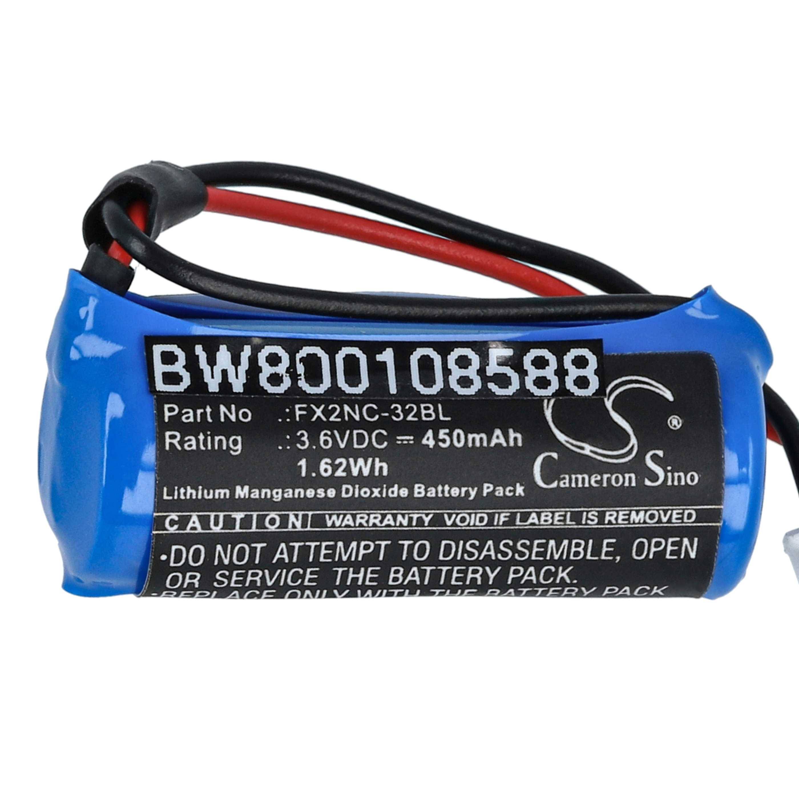 vhbw 5x Batterie kompatibel mit Steris Surgigraphic 6000 Steuereinheit (450 mAh, 3,6 V, Li-MnO2)