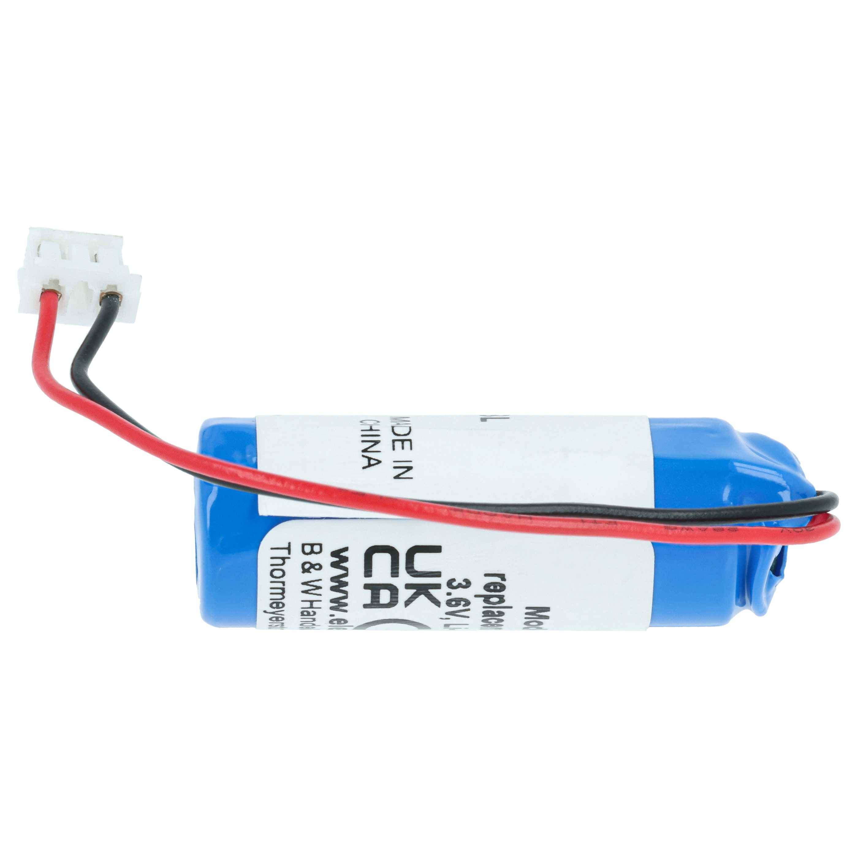 vhbw 10x Batterie kompatibel mit Mitsubishi FX2NC series controllers Steuereinheit (450 mAh, 3,6 V, Li-MnO2)
