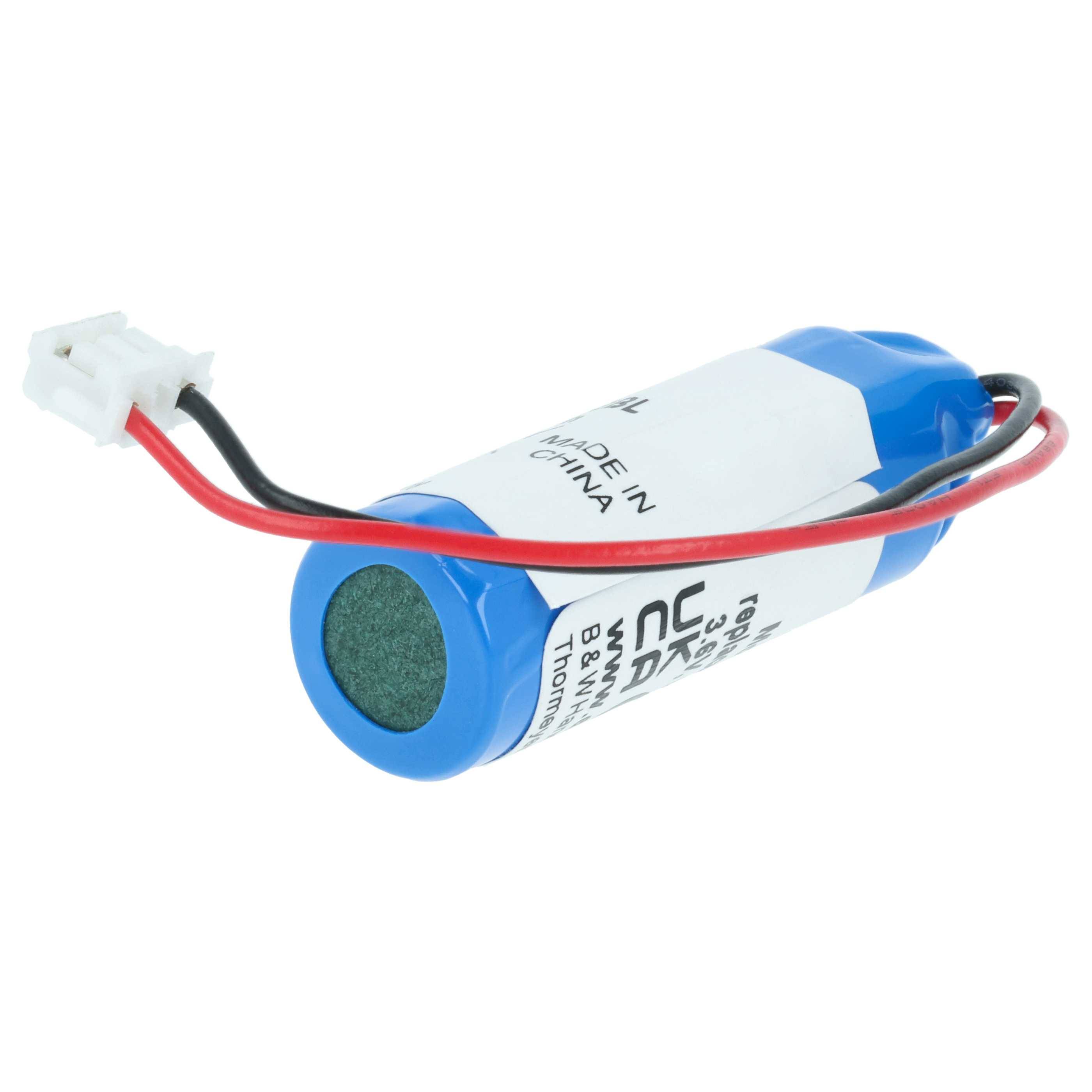 vhbw 10x Batterie kompatibel mit Mitsubishi FX2NC series controllers Steuereinheit (450 mAh, 3,6 V, Li-MnO2)