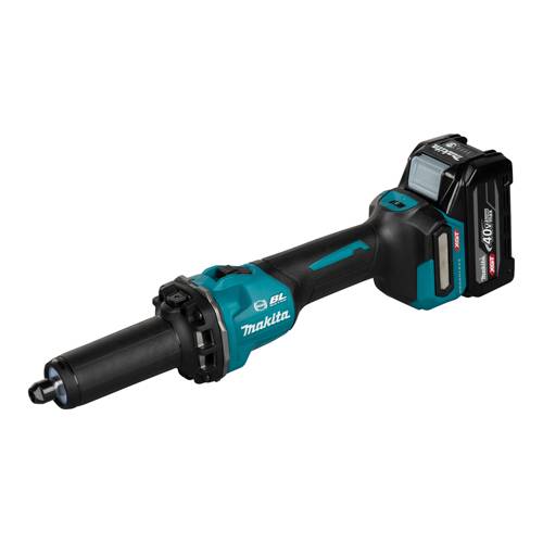 MAKITA GD001GZ - Akku-Geradschleifer (40V XGT | Werkzeugaufnahme 6,00mm | Schleifstift-Ø 52,0mm | LED-Licht)
