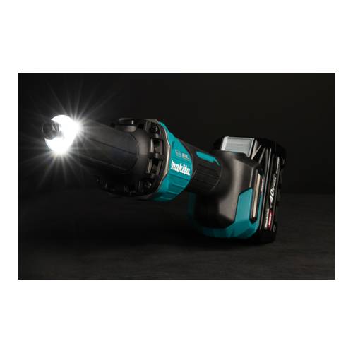 MAKITA GD001GZ - Akku-Geradschleifer (40V XGT | Werkzeugaufnahme 6,00mm | Schleifstift-Ø 52,0mm | LED-Licht)