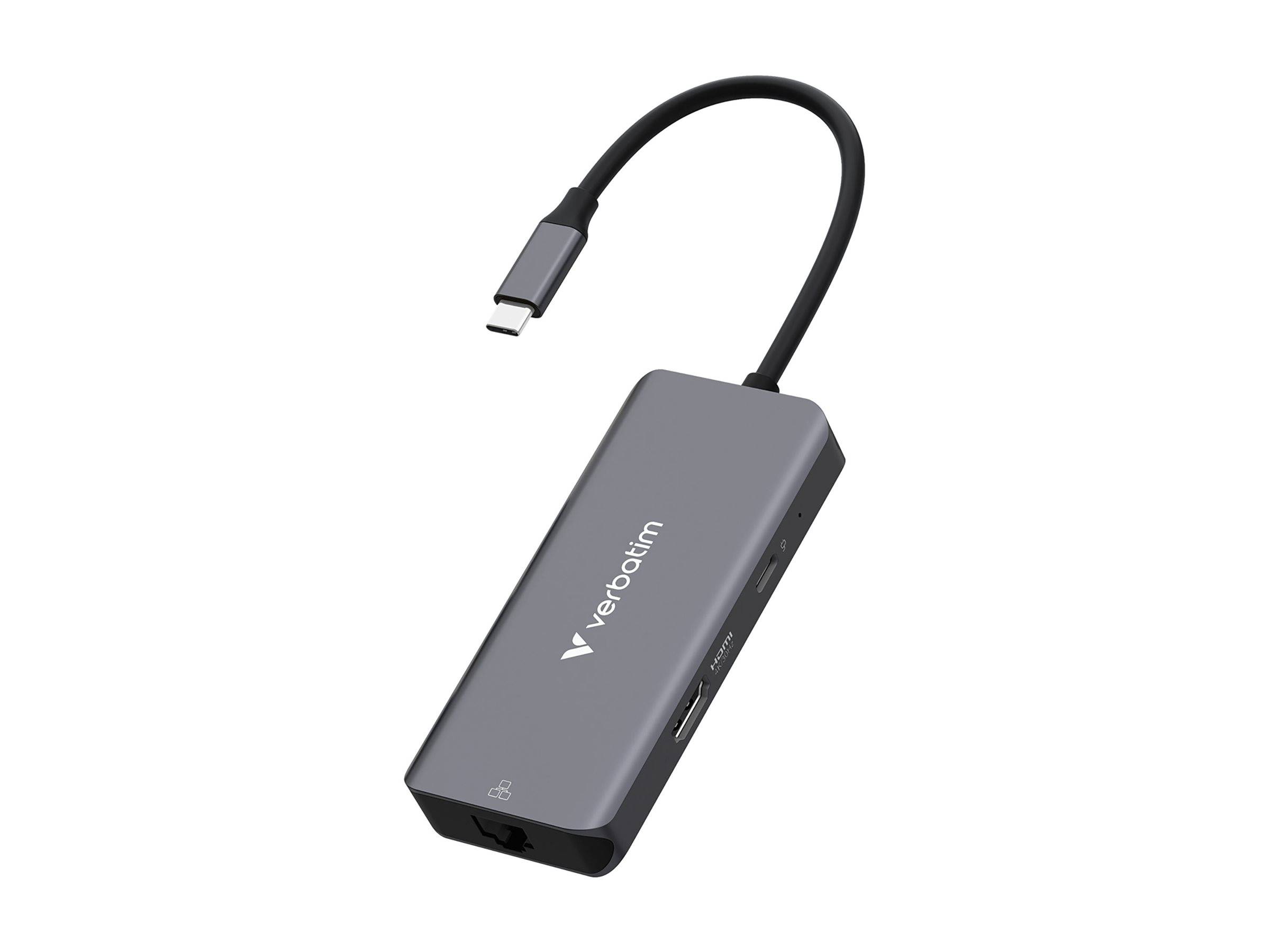 Verbatim Dockingstation - für Notebook - USB-CHDMI - 1GbE