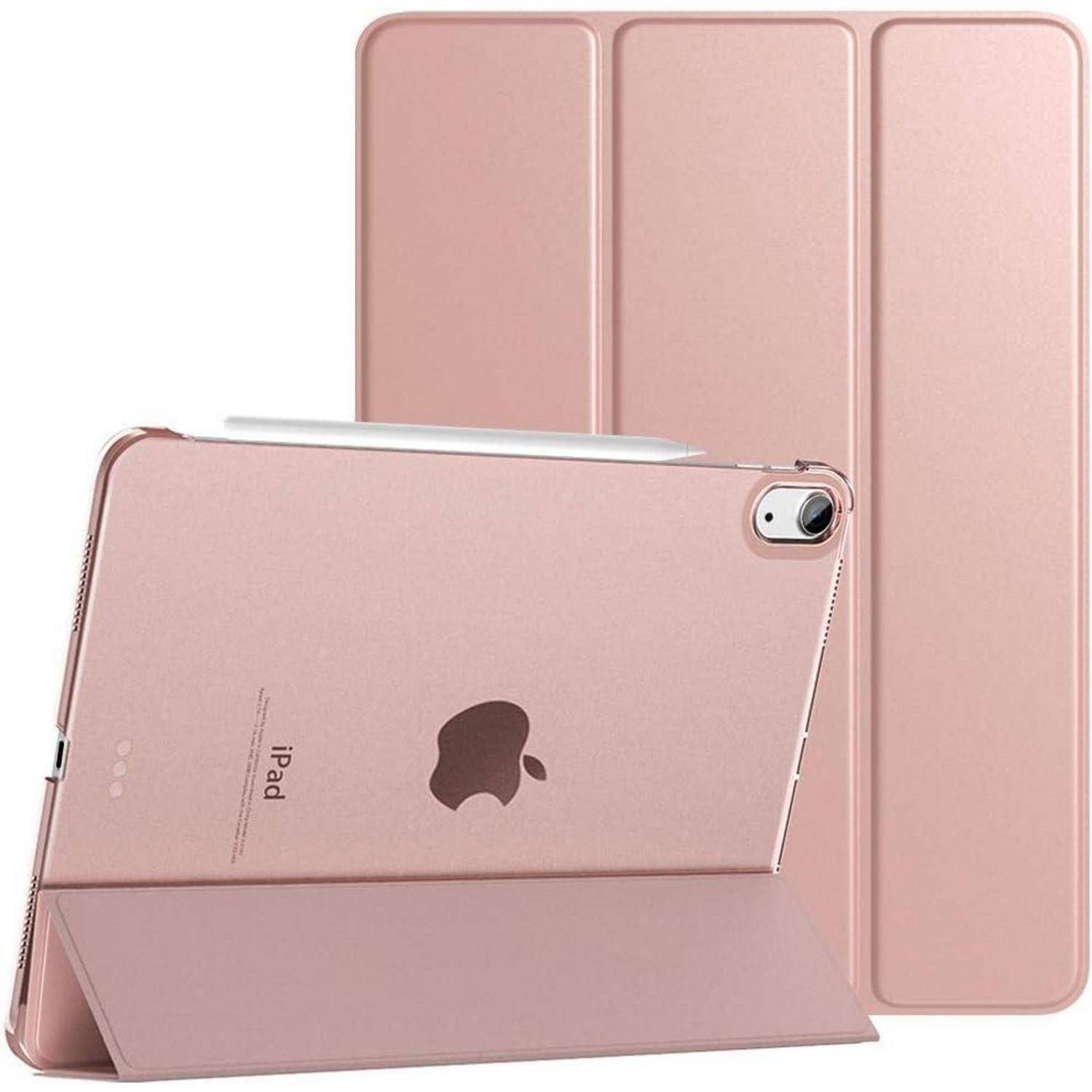 Schutzhülle iPad Air 11 10,9 M3 5 4 Auto Schlaf Aufwach Rosagold