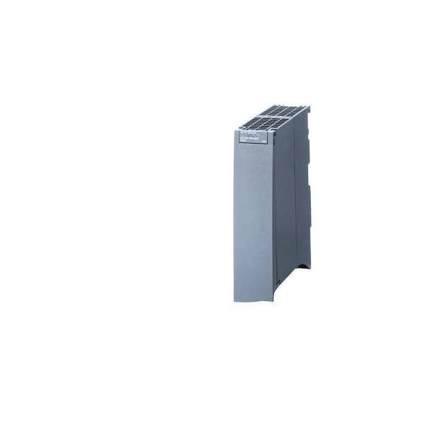 Ein graues elektronisches Gerät mit einer belüfteten Oberseite, das aufrecht steht. Das Design ist schlicht und modern und wird häufig für industrielle Automatisierungsanwendungen eingesetzt.