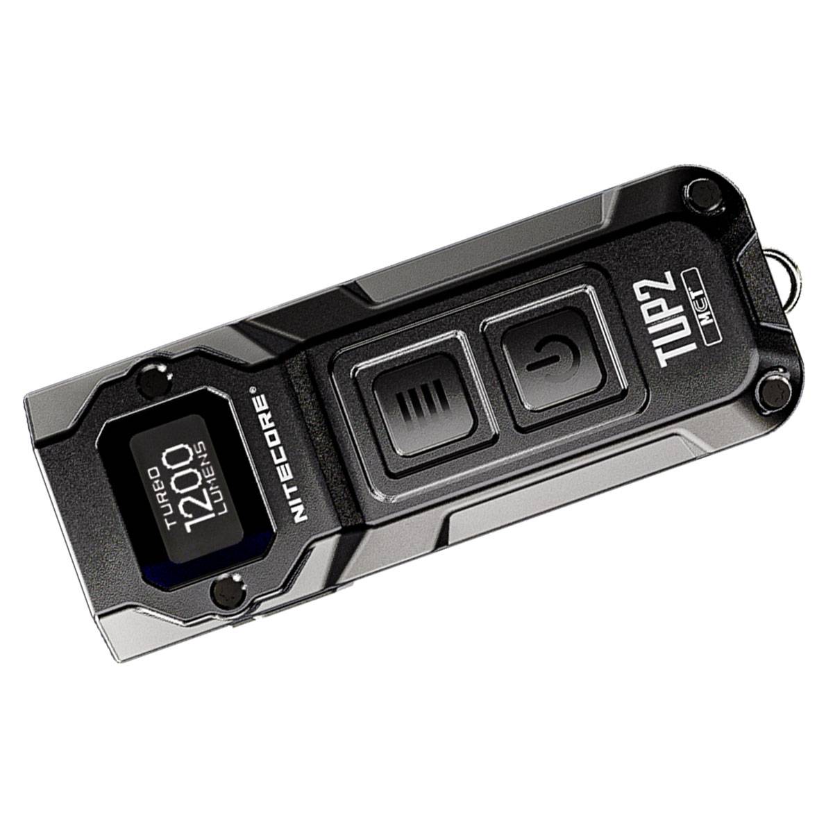 Nitecore TUP2 Schlüsselbundlampe 1200 Lumen MCT - Schwarz