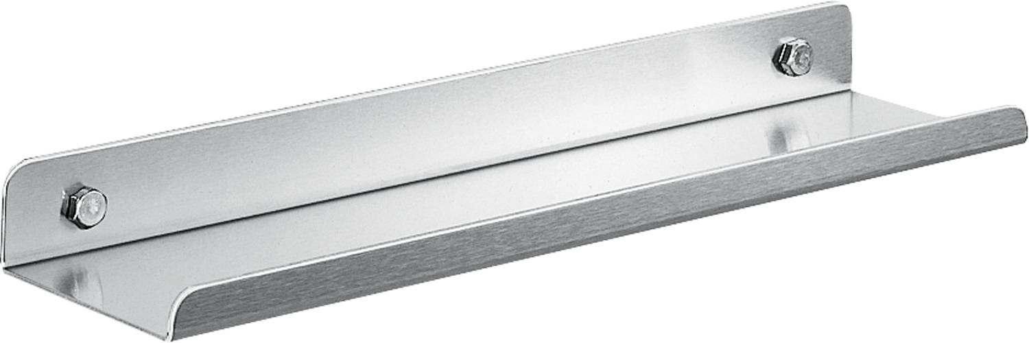 Eine Nahaufnahme einer glänzenden, metallischen Rechteckstange mit glatten Kanten und einer spiegelnden Oberfläche.