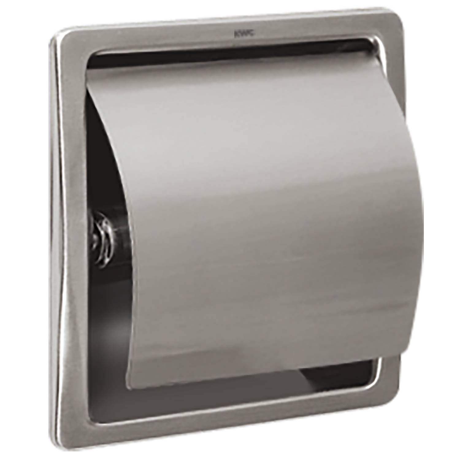 KWC AR WC-Rollenhalter, STRATOS, Edst., 153x153x129 mm, Unterputz