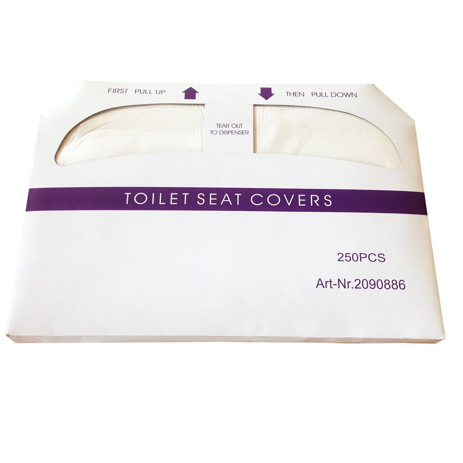 Toilettensitzabdeckungsspender mit Anleitung: 