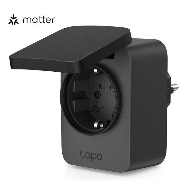 TP-Link Funksteckdose Tapo P410M Mini Smart Wi-Fi Outdoor