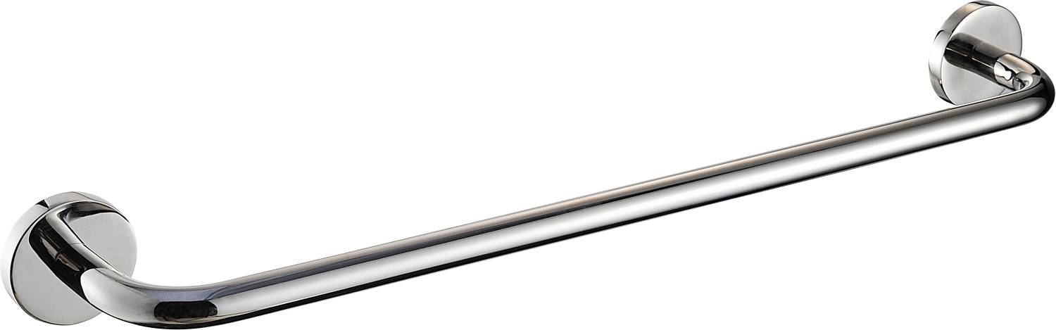 Eine schlanke Metallstange mit reflektierender Oberfläche ist vor einem schwarzen Hintergrund platziert und schafft eine moderne und minimalistische Ästhetik.