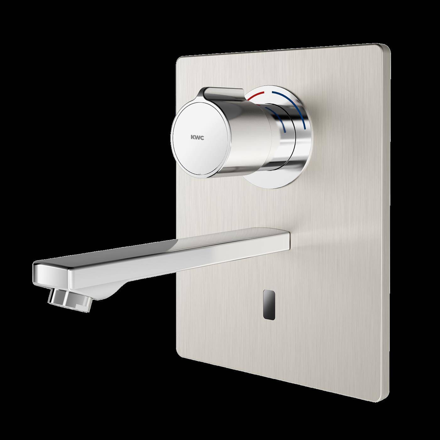 KWC Wascharmatur, F5, Elek, Thermostat, UP, F-set, Ausld. 200mm, 6l, für. Netzteil
