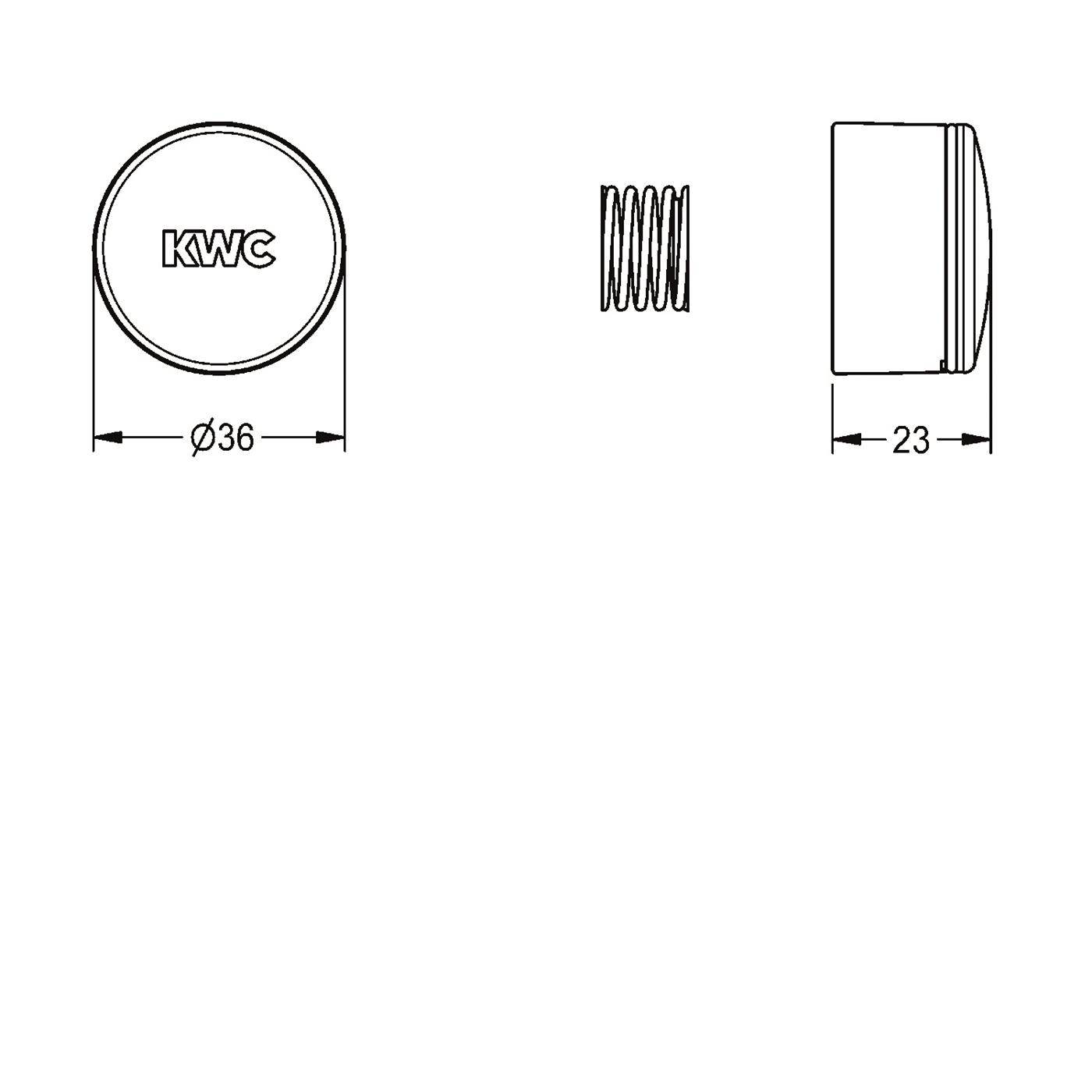 KWC Druckkappe, F3, Duschen, 2030042960
