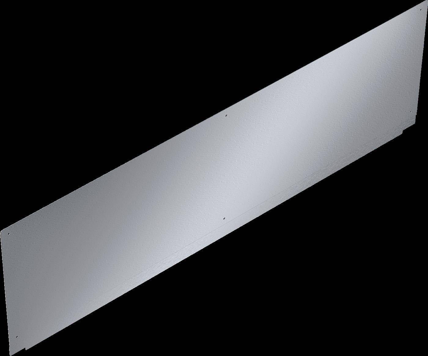 KWC Rückwand, PLANOX, Edelstahl, 3000x400x3 mm