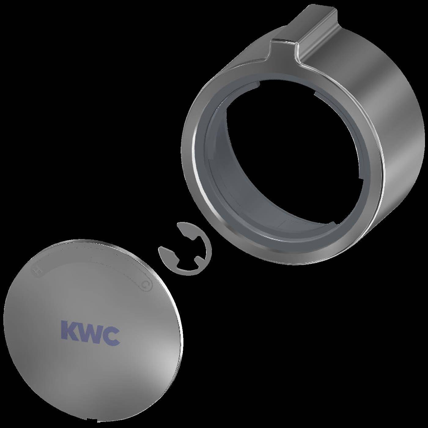 KWC Griffdruckkappe, F3, Warm+kalt Getauscht, 2030052867