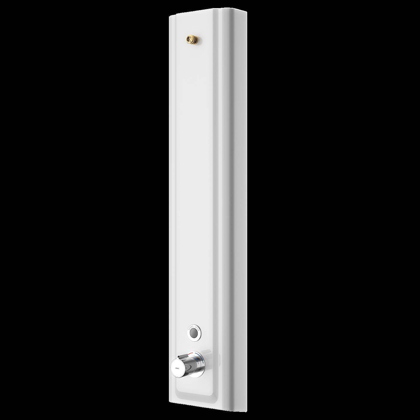 KWC Duschpaneel, F5, Elek, MIRANIT, Therm, für. Duschkopf, für. Batt./netzteil