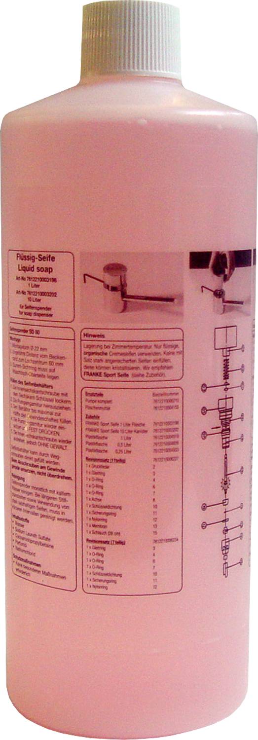 KWC AR Flüssigseife, 1 Liter-Flasche, organisch