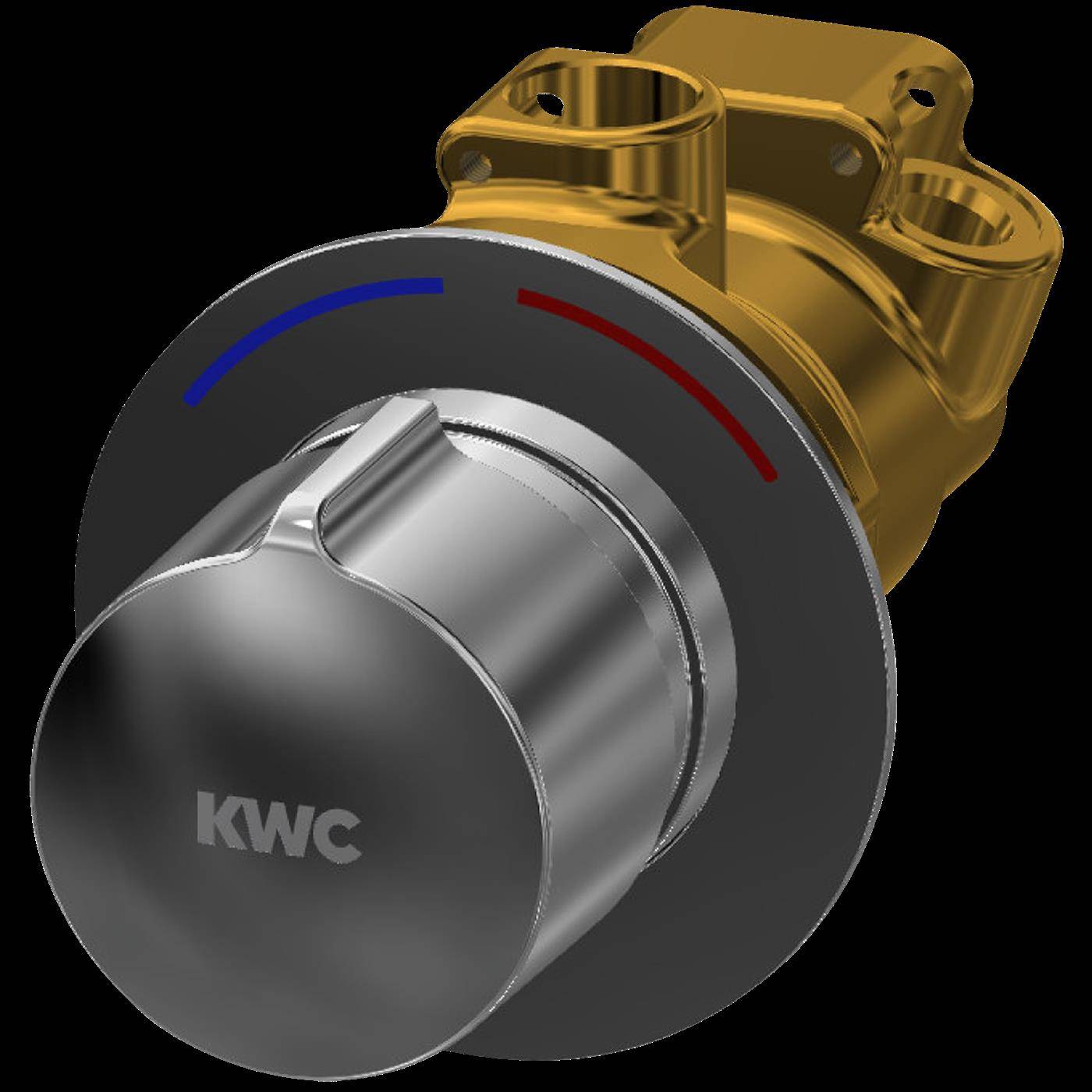 KWC Selbstschluss-eingriffmischer, F5, Steckanschluss, 2030062702