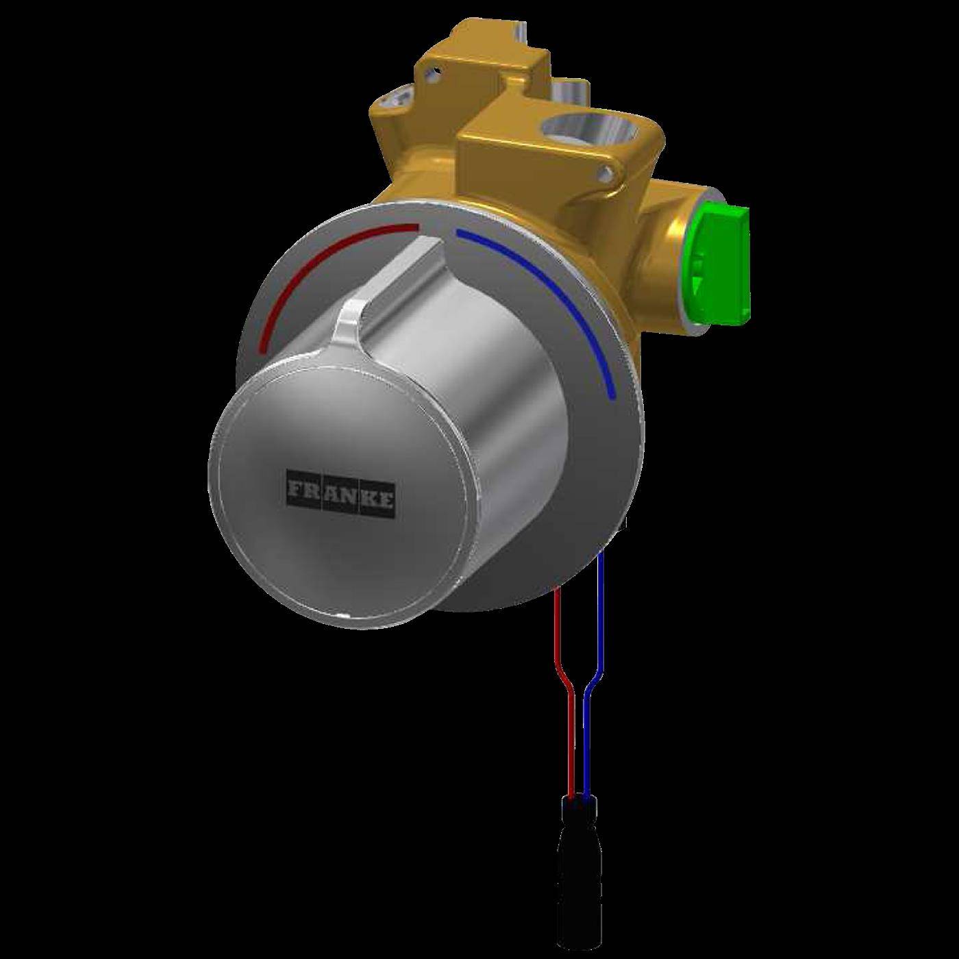 KWC Funktionsblock, F5, Thermostat, Magnetventil, Steckanschluss, 2030063079