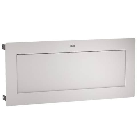 KWC AR Abfallabwurfklappe, RODAN, Edst., 330x53x195 mm, Einbau von oben