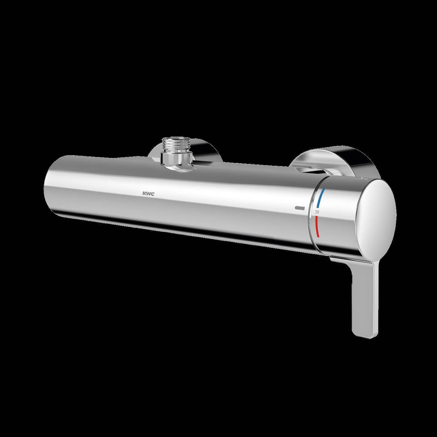 KWC Thermostat-wandbatterie, F5, EHM, für Bogen/duschrohr, Hygieneoption