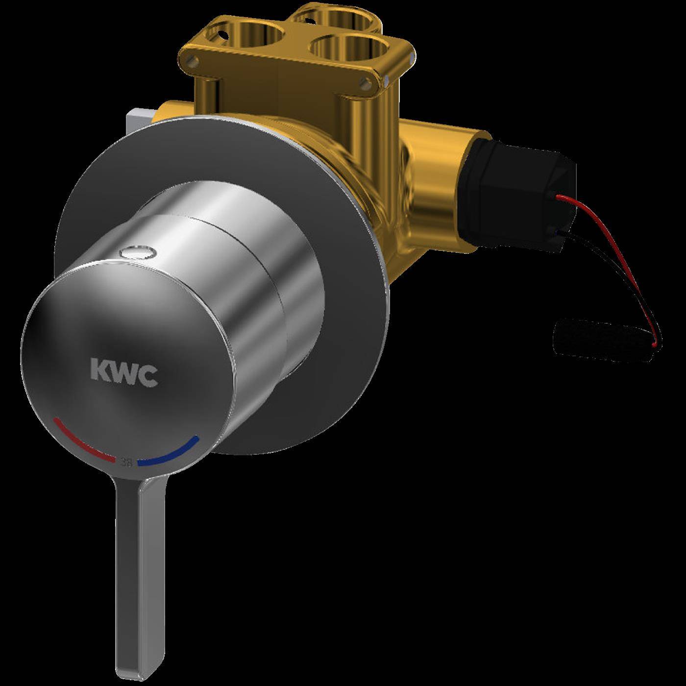 KWC Funktionsblock, F5, EHM, Therm, Magnetventil, Steckanschluss, 2030070004