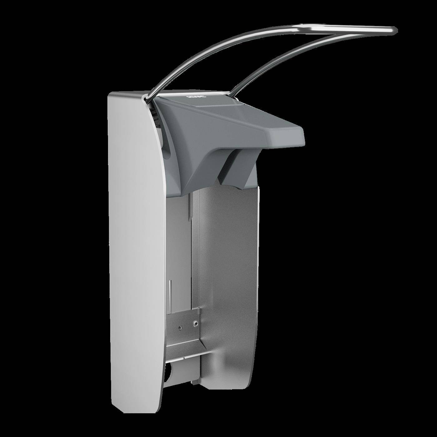 KWC Spender, MEDCARE, Edelstahl, AP, 82x287x223 mm, für. 500ml, Hebel 223 mm