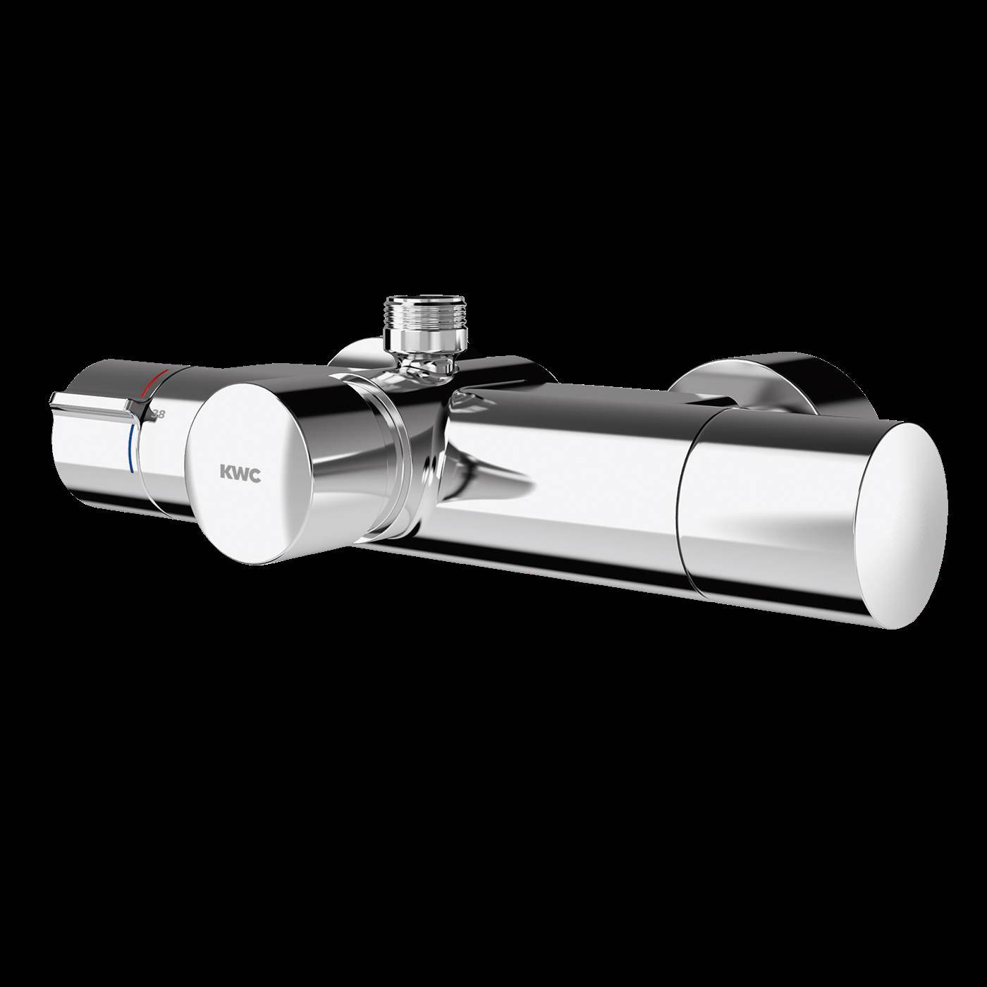 KWC Wandbatterie, F5, Hydr, Thermostat, für Bogen/duschrohr, C-modul