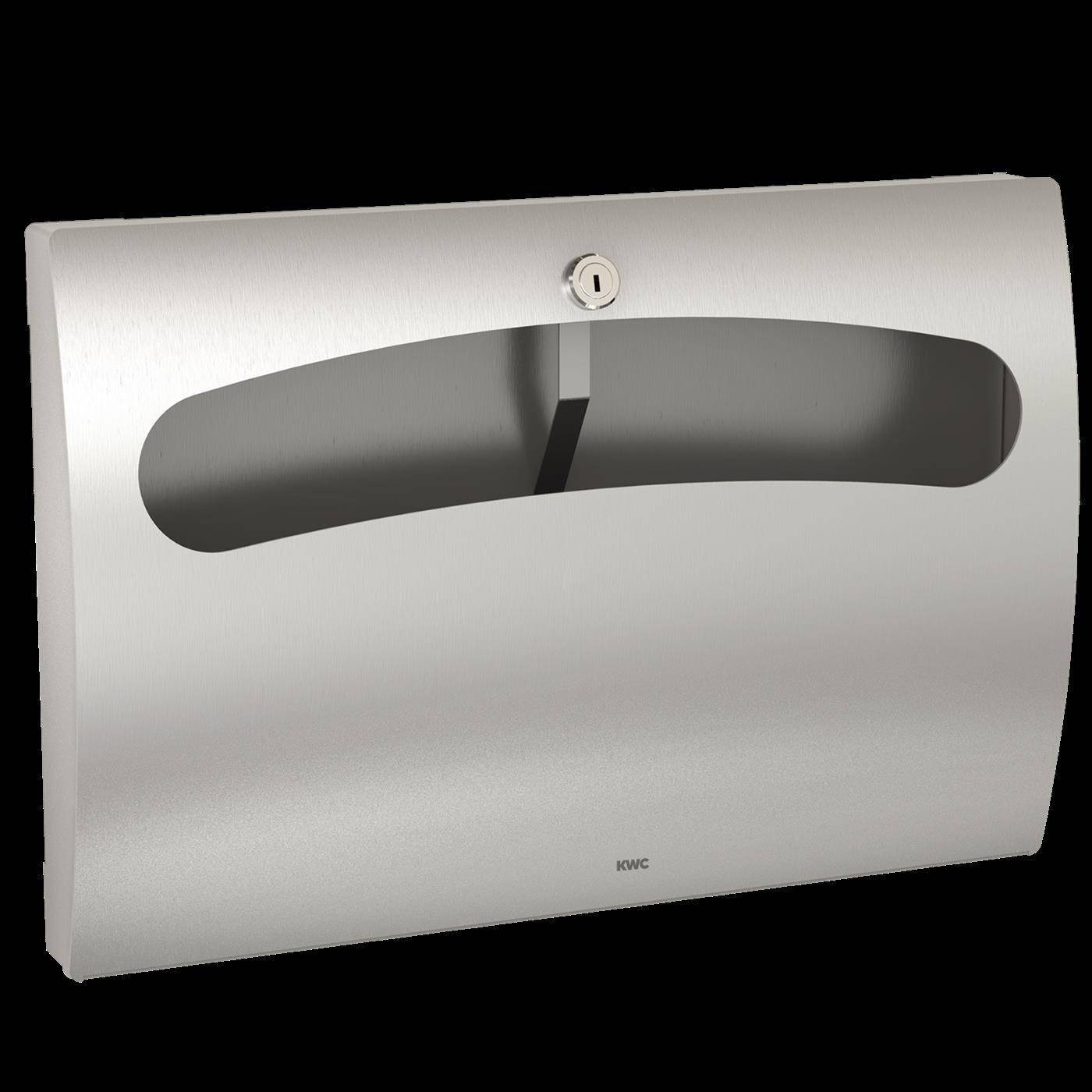 KWC Wc-sitzpapierspender, STRATOS, Edelstahl, Aufputz, 393x263x54 mm