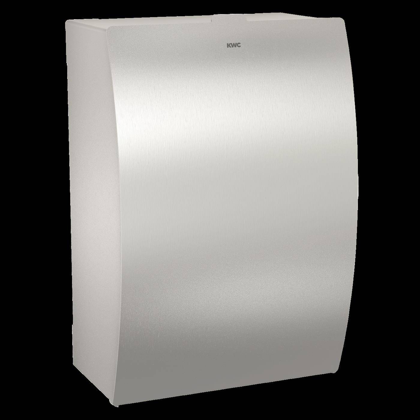 KWC Hygieneabfallbehälter, STRATOS, Edelstahl, AP, 205x305x134 mm