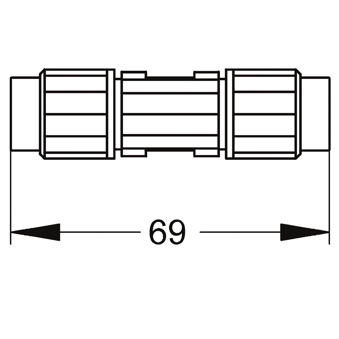 KWC Kupplung, A3000open, für Systemkabel