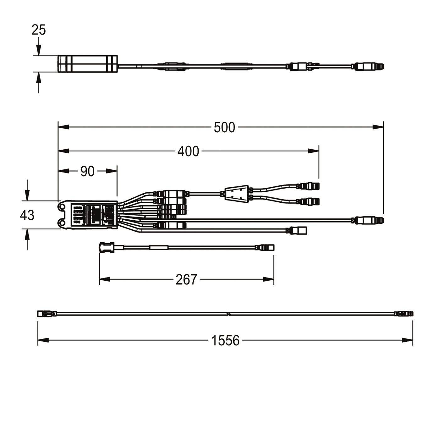 KWC Elektronikmodul, A3000open, für Trinkwassererwärmer, 24 VDC