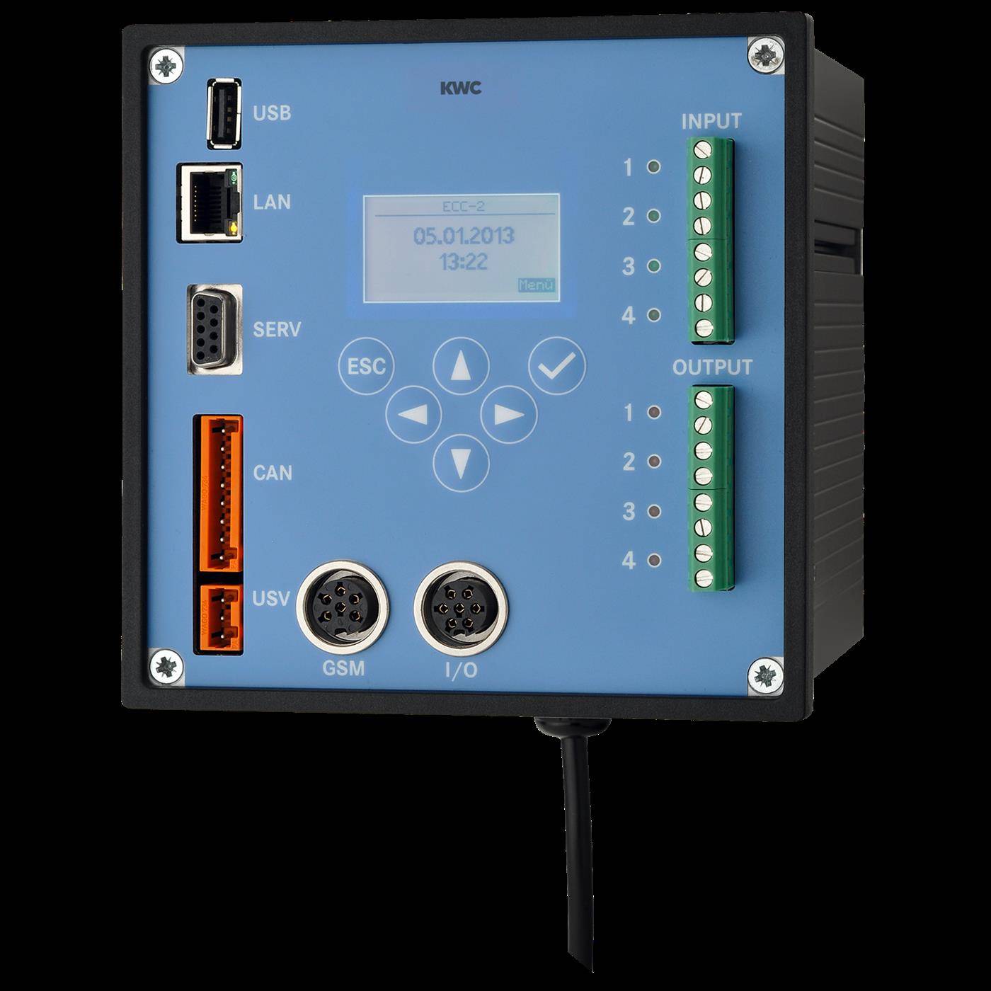 KWC ECC2 Funktionscontroller, A3000open, 230 VAC-24 VDC