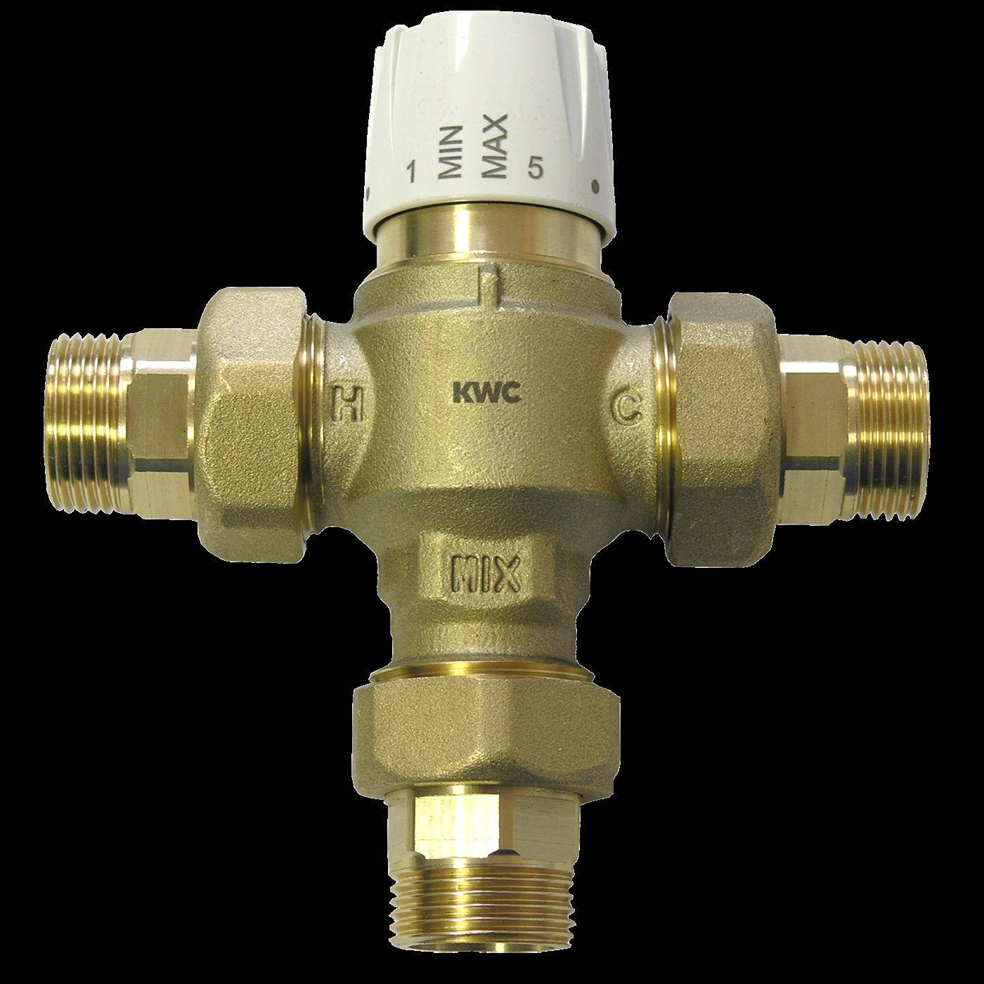 KWC Zentralthermostat, PURETHERM, DN20, 49 L/min, 30-65 Grad C
