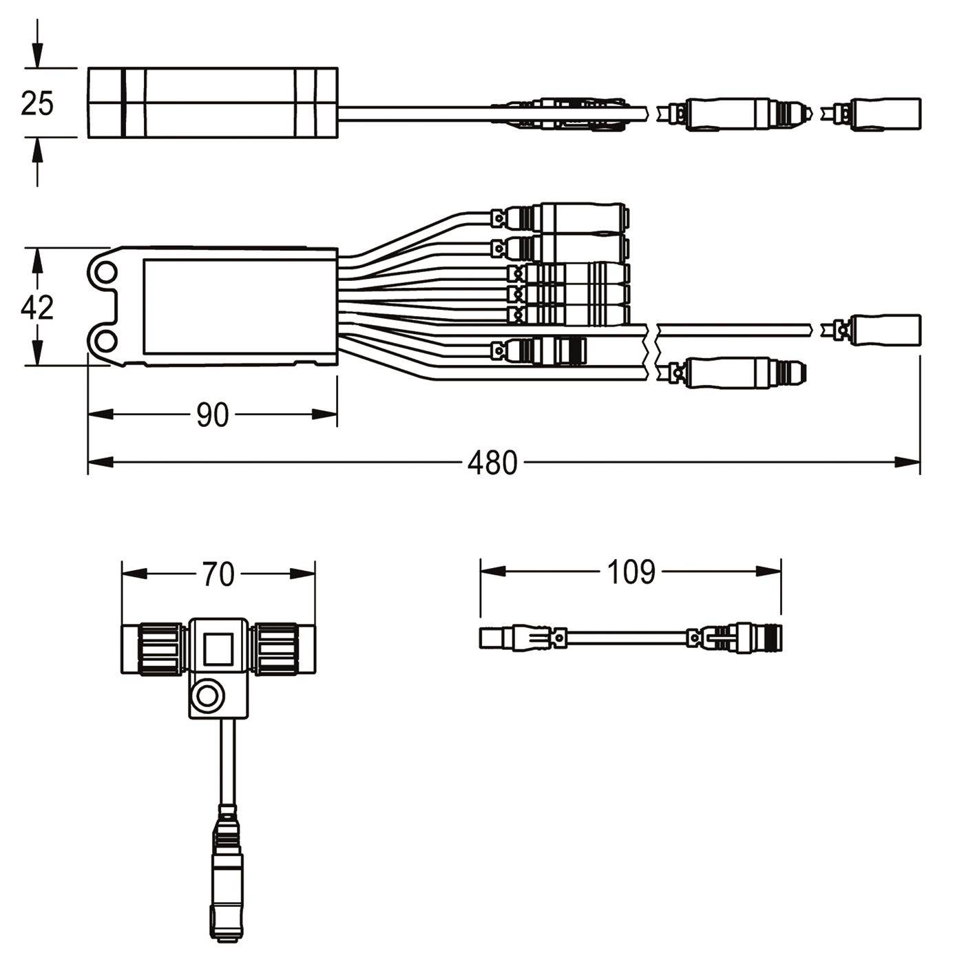 KWC Elektronikmodul, A3000open, EM1, ID 13010, 24 VDC