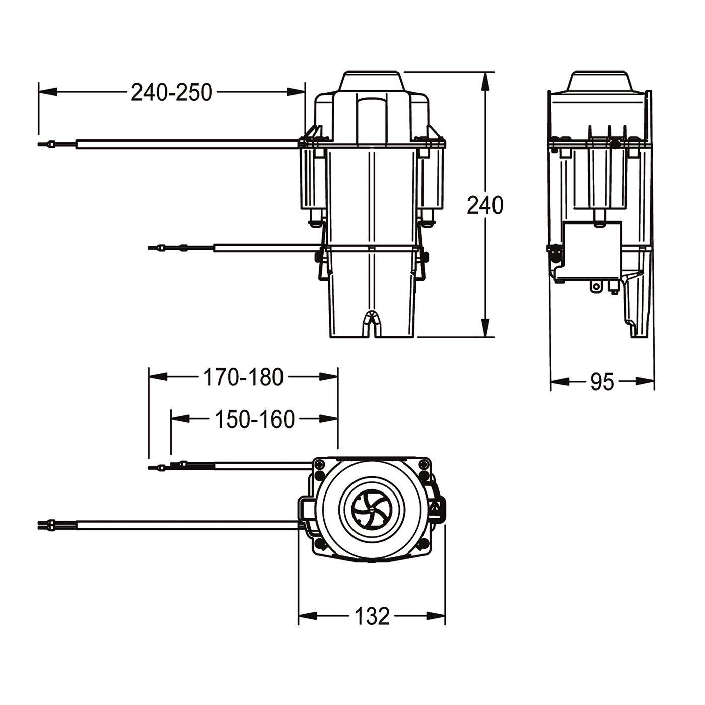 KWC Motor, für Händetrockner, 2030068571