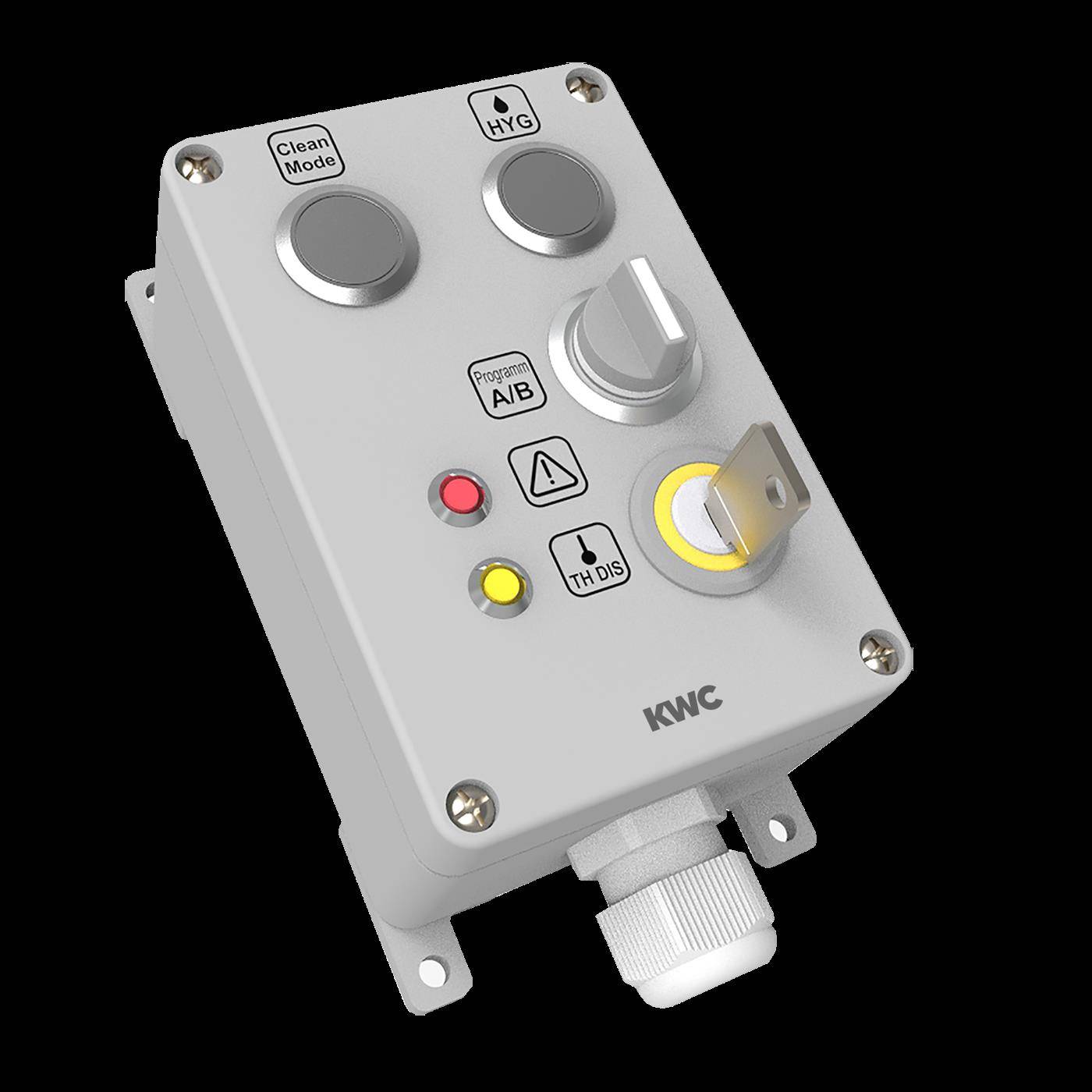 KWC Bedienbox, A3000open, Kunststoff, AP, 80x120x55 mm, Anschl. An ECC2, 24 VDC